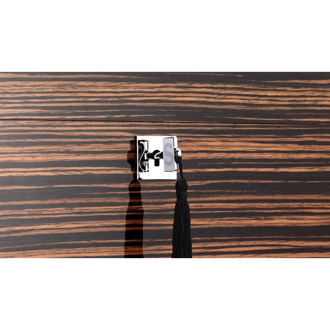 PCC Siglo Humidor Piano Finish Ebony - 75 / 100 Sticks