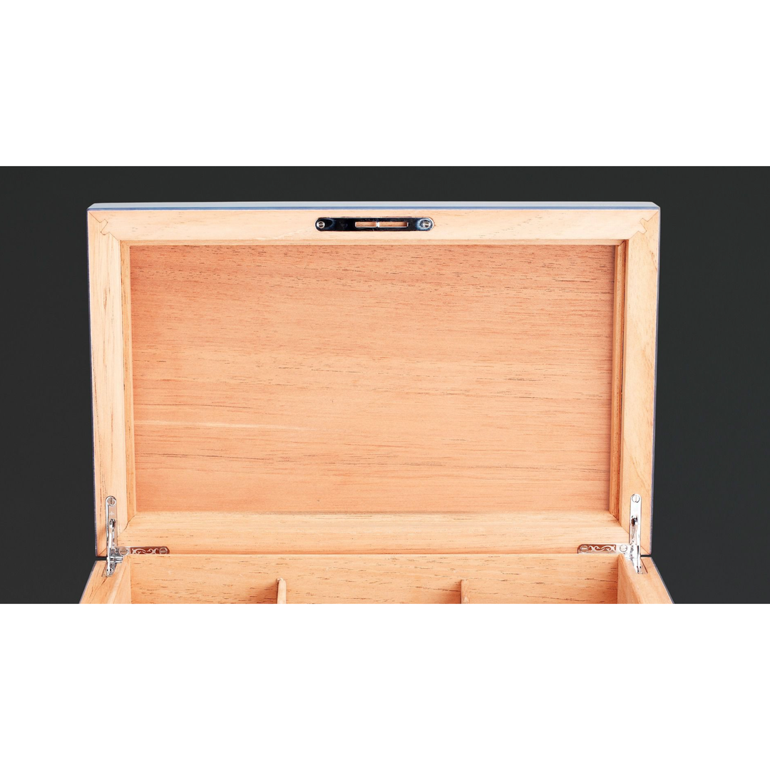 PCC Siglo Humidor Piano Finish Ebony - 75 / 100 Sticks
