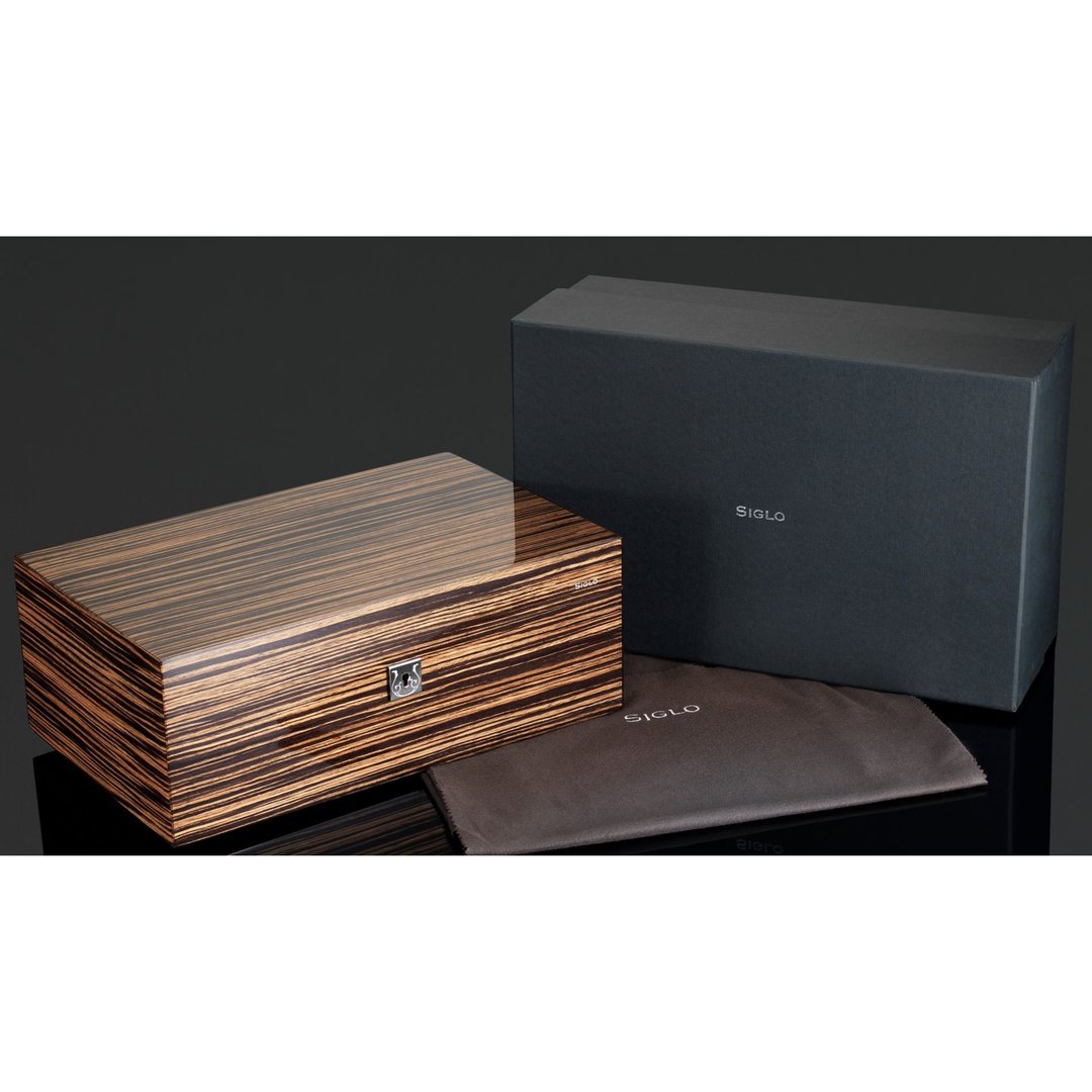 PCC Siglo Humidor Piano Finish Ebony - 75 / 100 Sticks