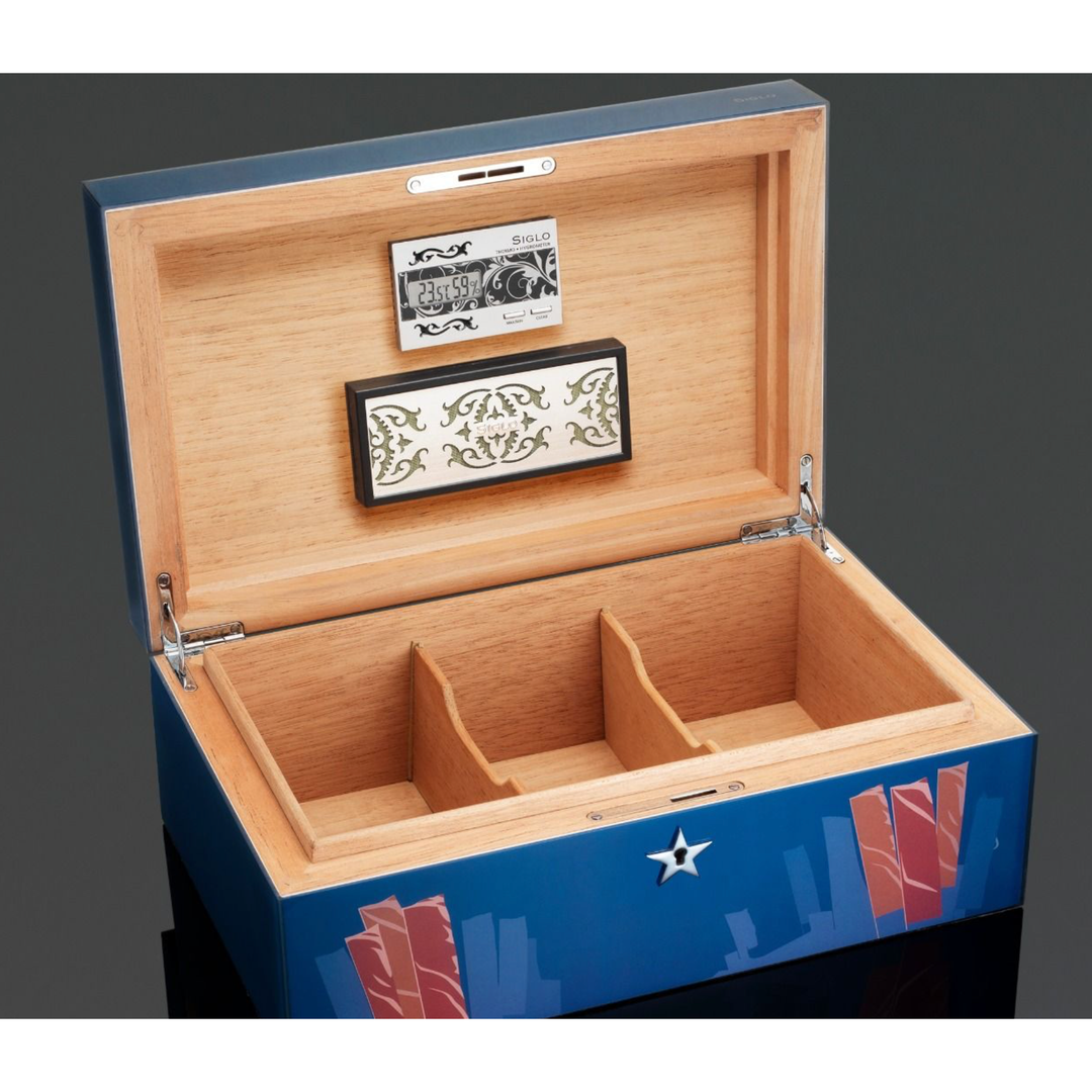 PCC Siglo North Korean Revolution Cigar Humidor (75 Sticks)