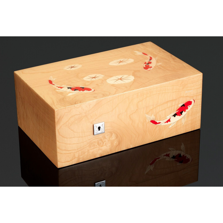 PCC Siglo Koi Fish Cigar humidor (75 Sticks)