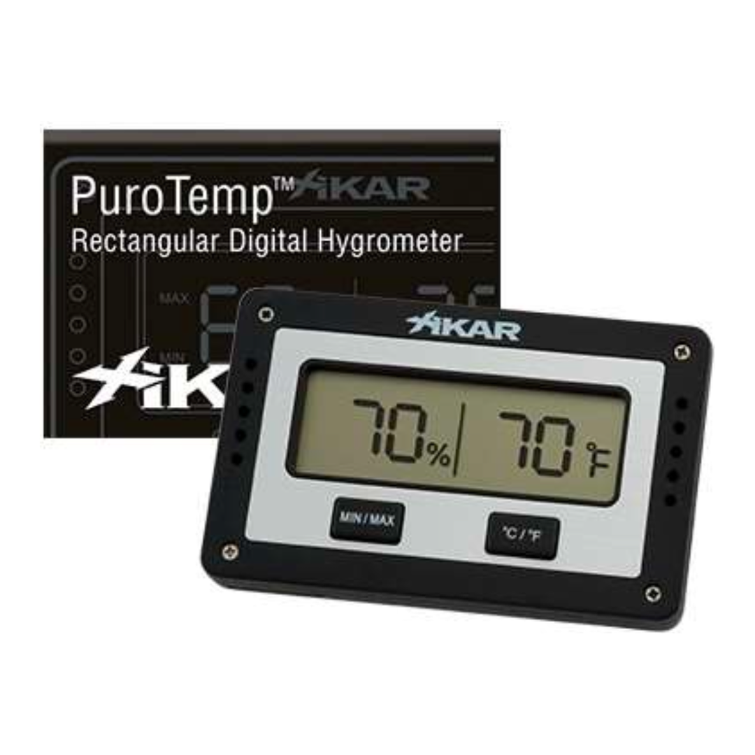 Xikar Digital Hygrometer Rectangular
