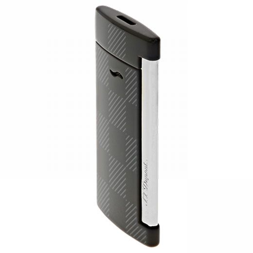 S.T Dupont Lighter Slim 7 Checked Black