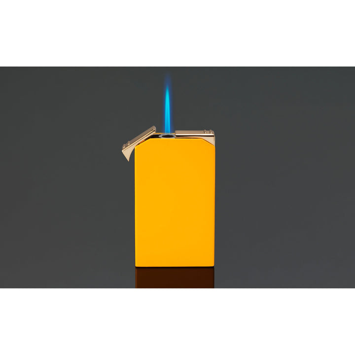 PCC Siglo Twin Flames Lighter Shiny Yellow