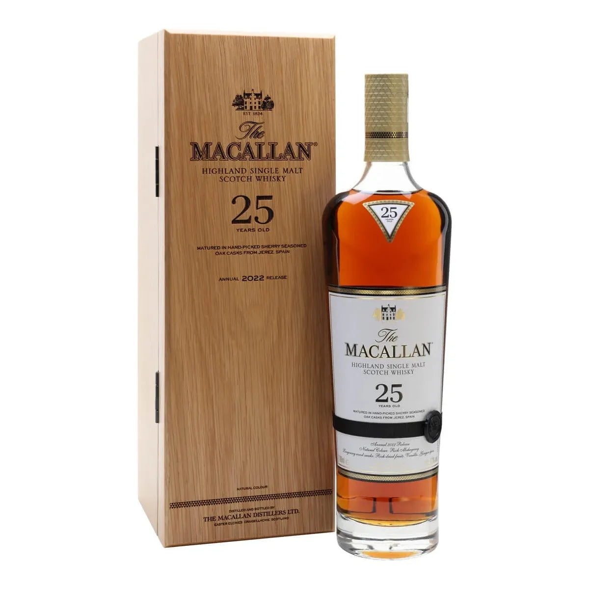 The Macallan Single Malt Scotch Whisky 25 Years