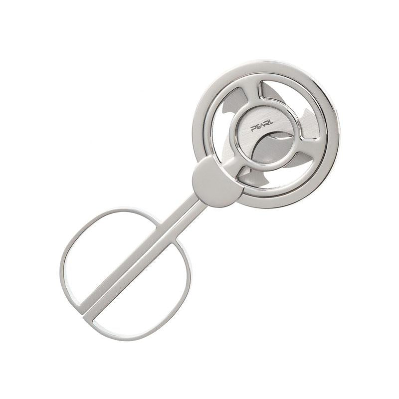 Tsubota Pearl Cigar Cutter Scissors Silver