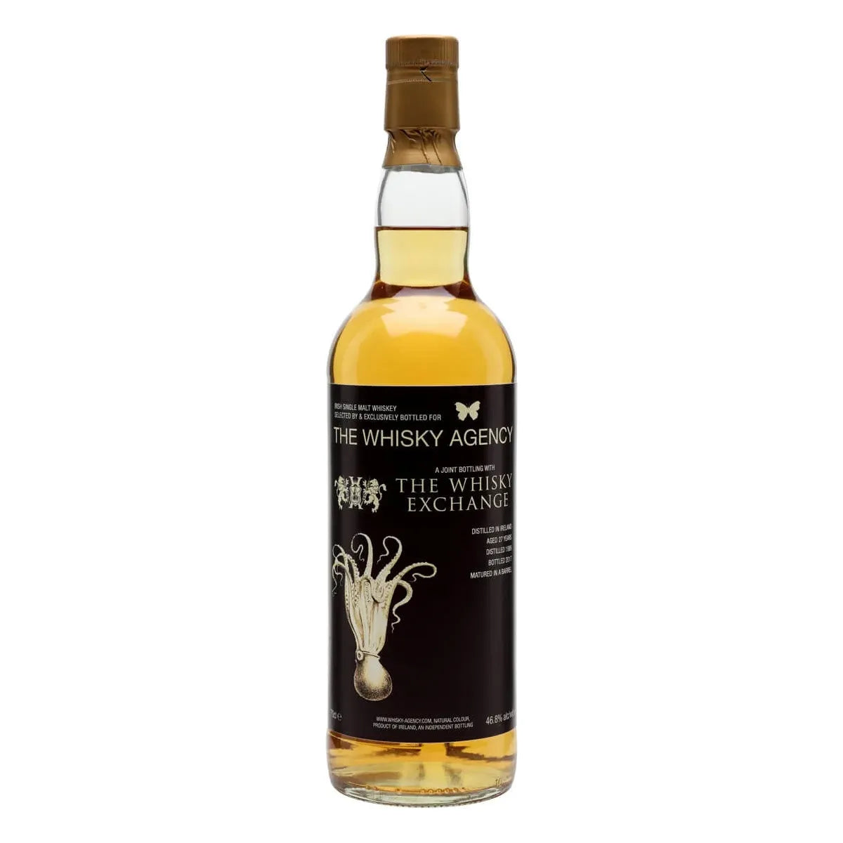 Whisky Agency Irish Malt 1989 27 Year Old for TWE