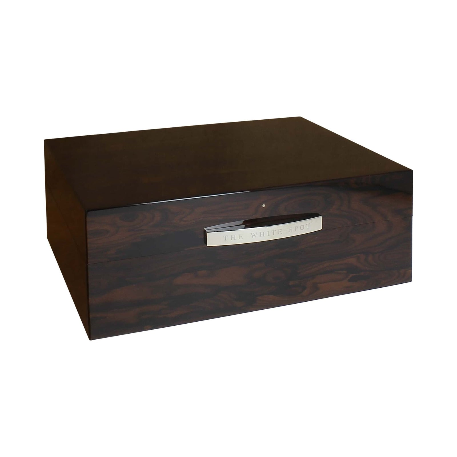 Dunhill White Spot Humidor - Ziricote (50 Cigars), Dunhill humidors, cigar accesories