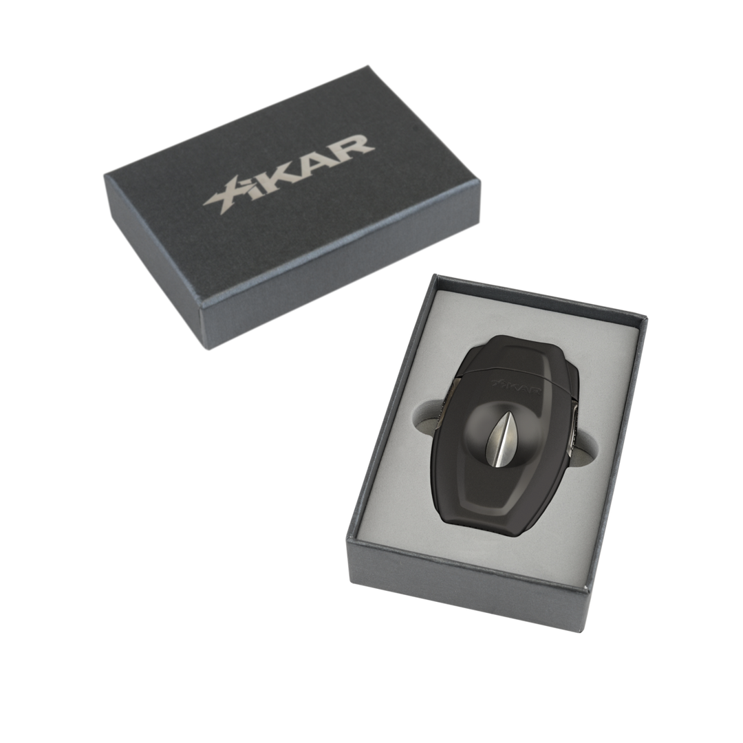 Xikar VX2 V Cigar Cutter Black