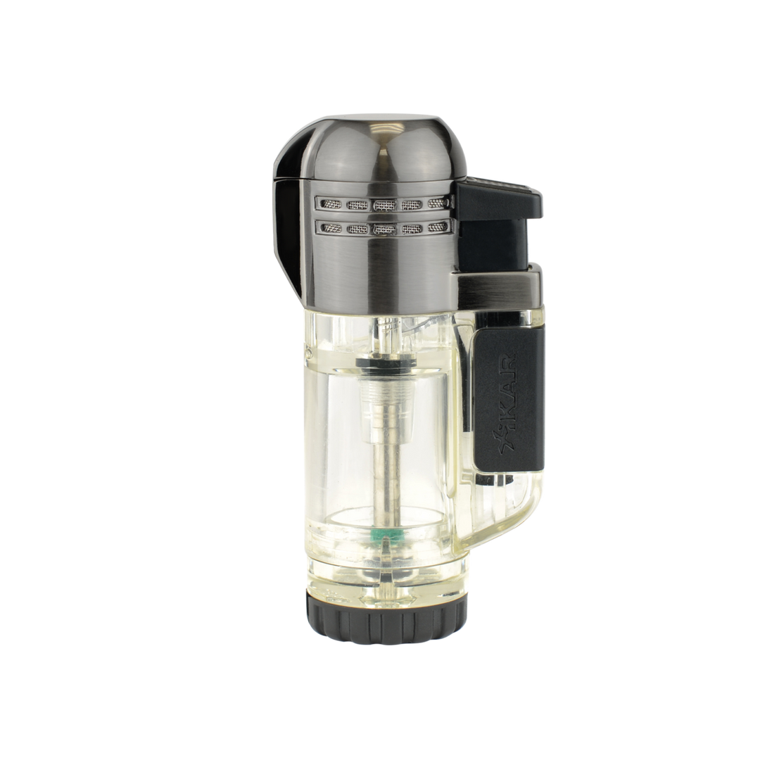 Xikar Tech Double Jet Lighter Clear