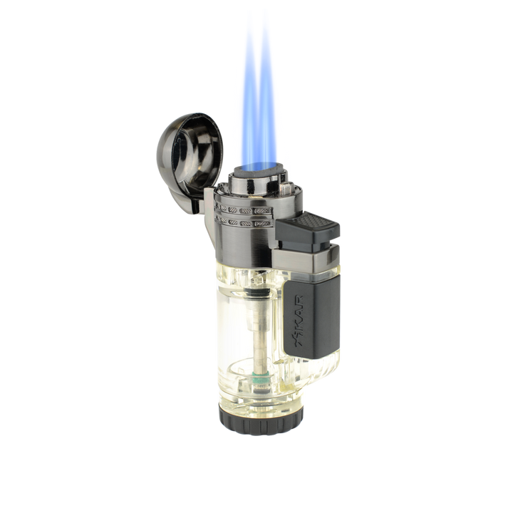 Xikar Tech Double Jet Lighter Clear