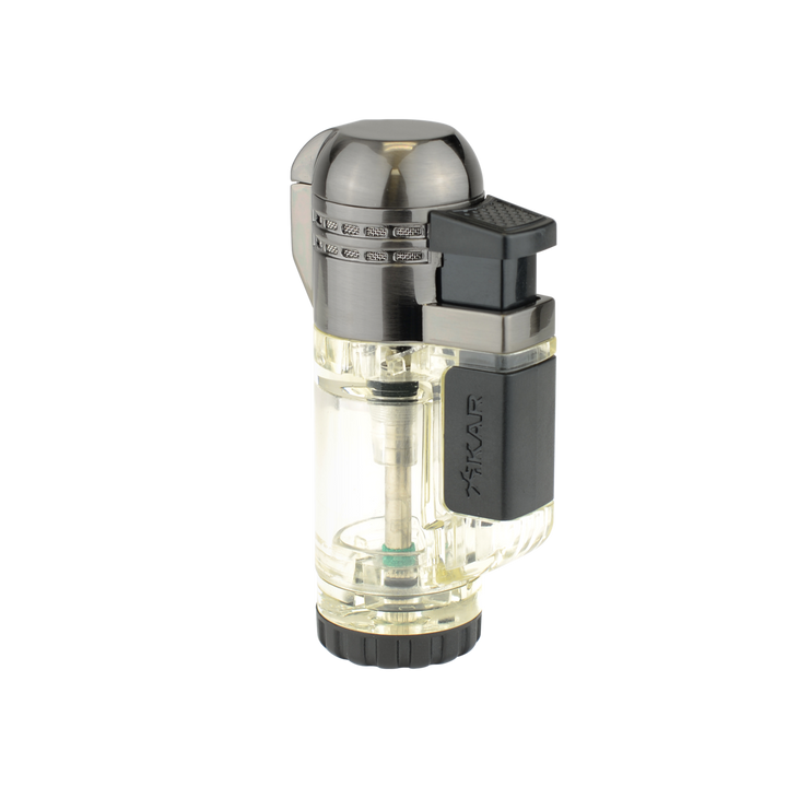 Xikar Tech Double Jet Lighter Clear