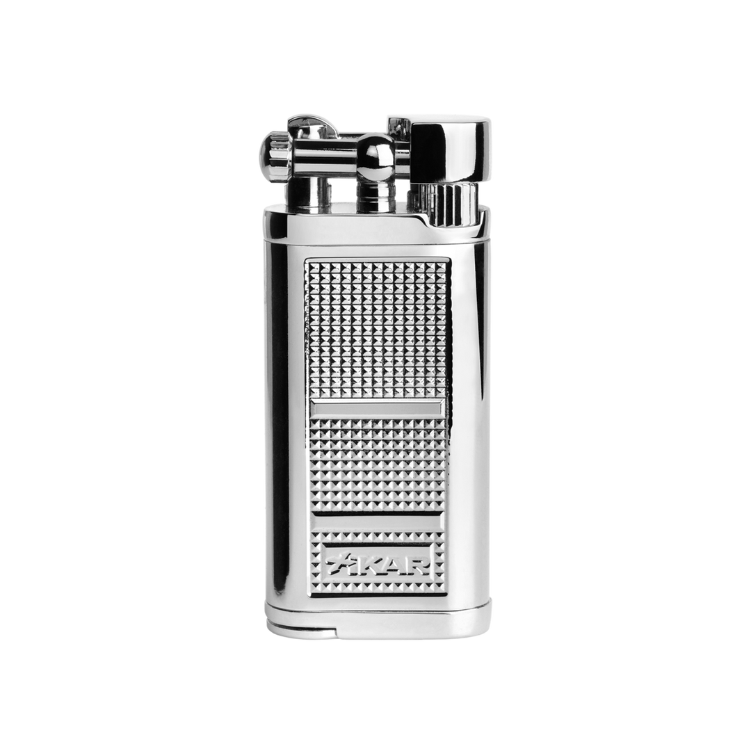 Xikar Pipeline Lighter Chrome &amp; Silver