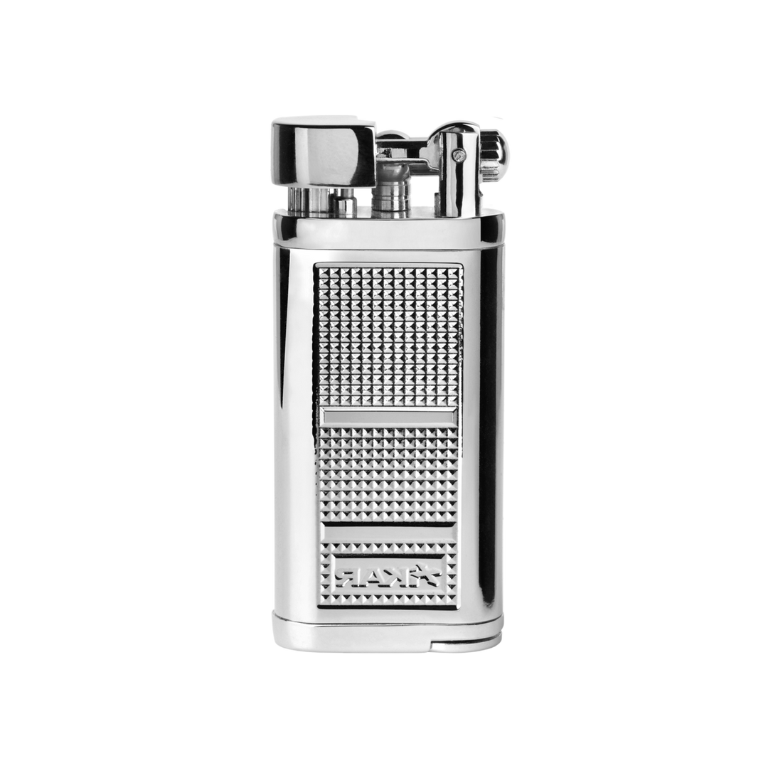 Xikar Pipeline Lighter Chrome &amp; Silver