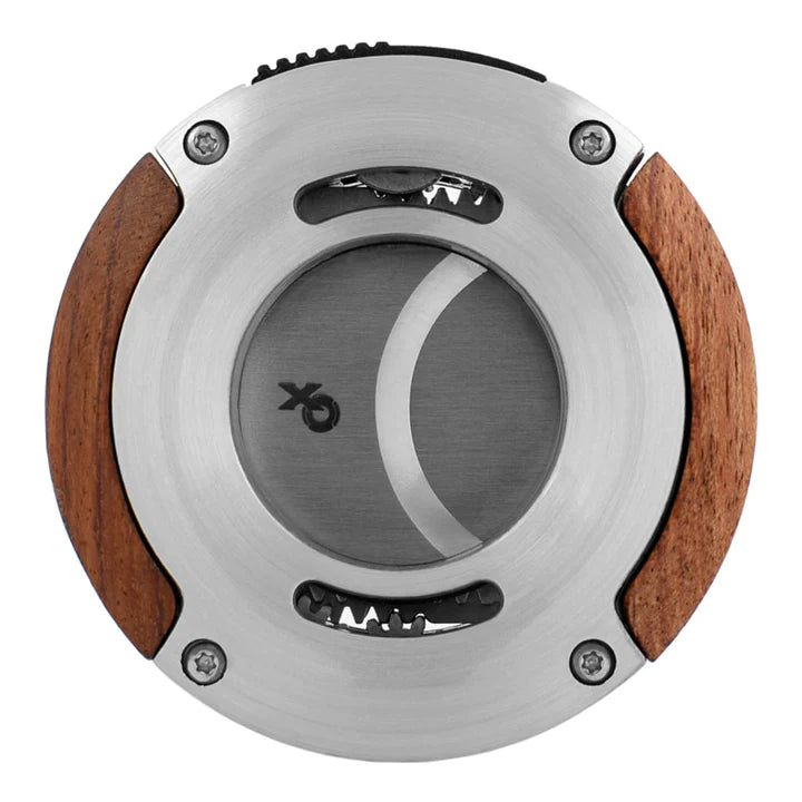 Xikar XO Redwood Handle Round Straight Cigar Cutter