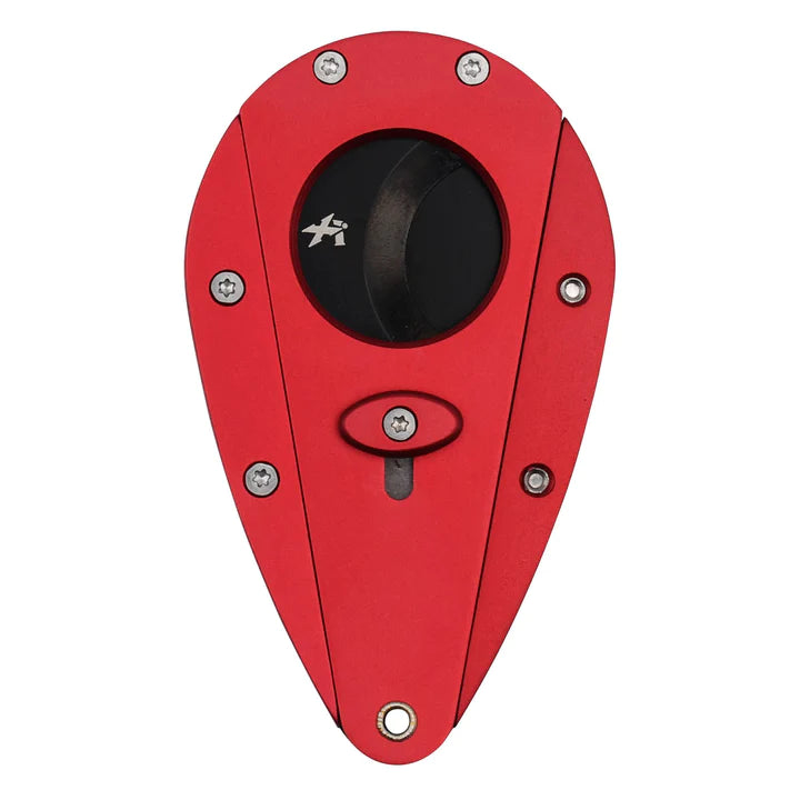 Xikar Xi1 Steel Straight Cigar Cutter Red