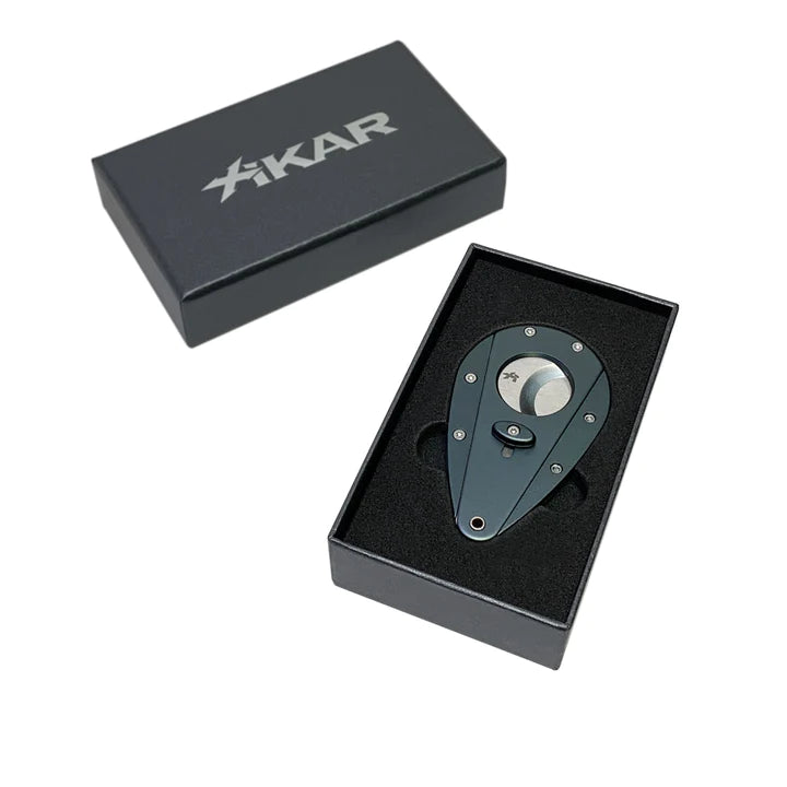 Xikar Xi1 Steel Straight Cigar Cutter Titanium