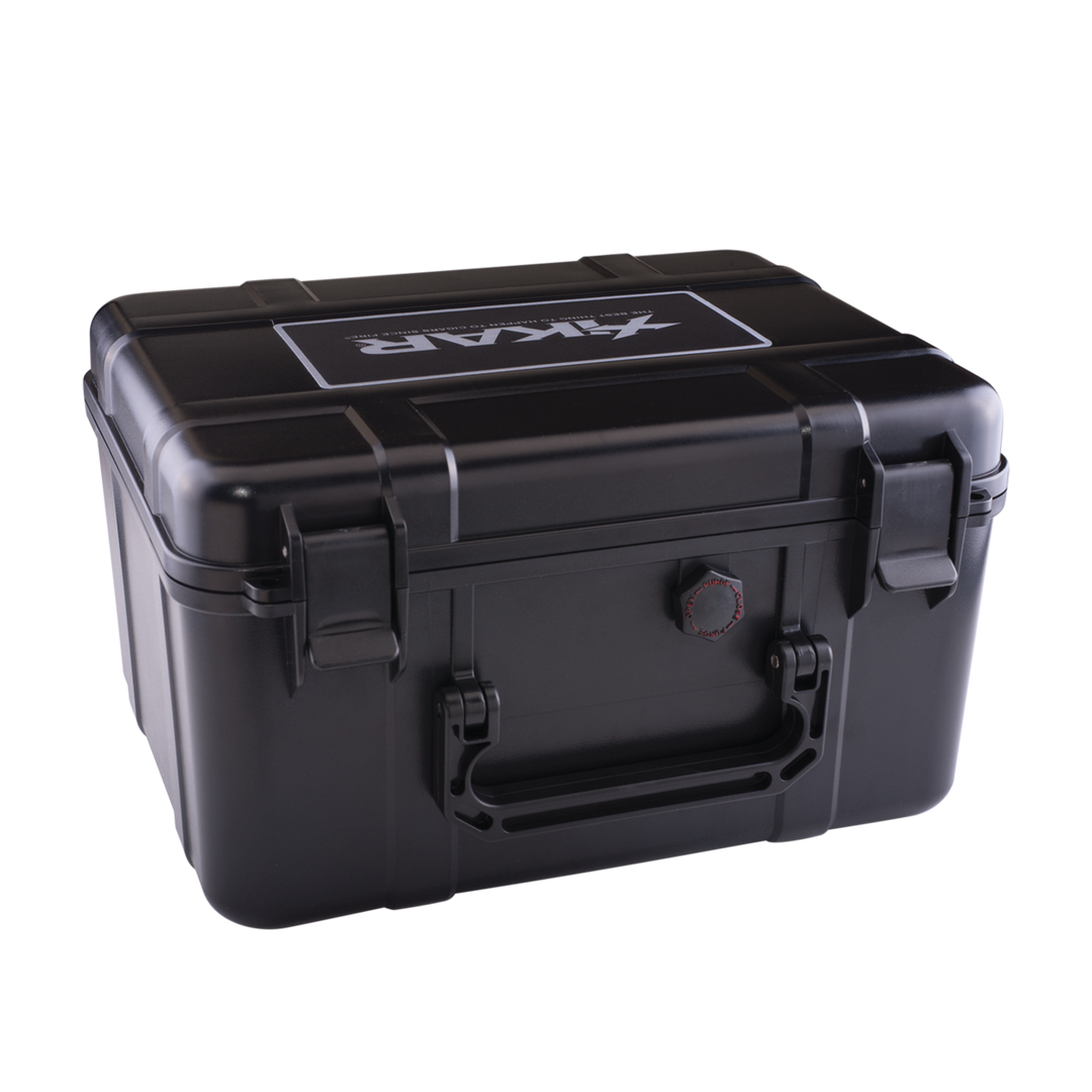 Xikar Travel Cigar Humidor Black (60 Cigar Capacity)