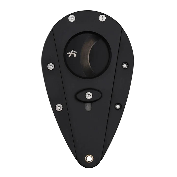 Xikar Xi1 Steel Straight Cigar Cutter Black
