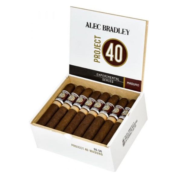 Alec Bradley Project 40 Maduro Robusto box
