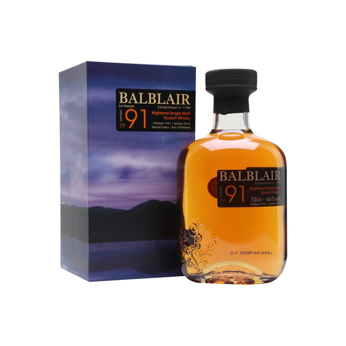 Balblair 1991 3rd Release, highland single malt, scotch whisky, fine spirits, premium drinks