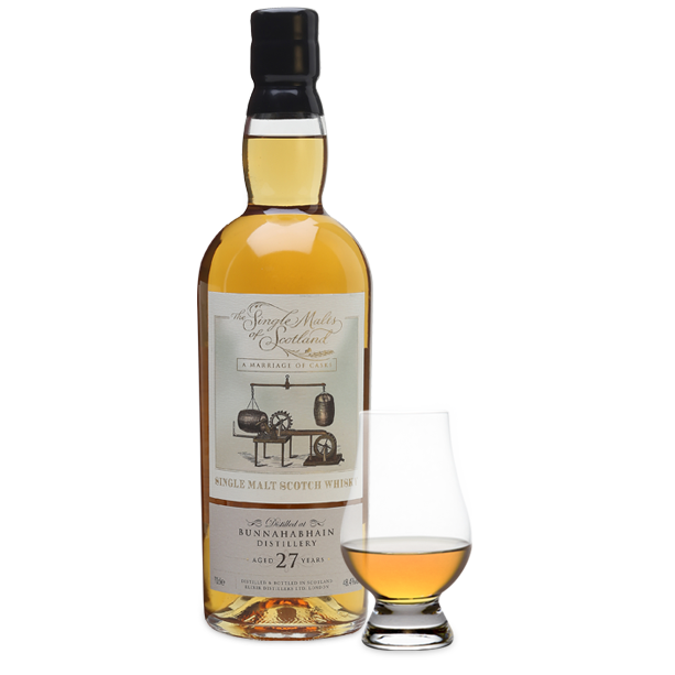 Bunnahabhain Marriage of Cask 27 Year Old, single malts, rare whiskies