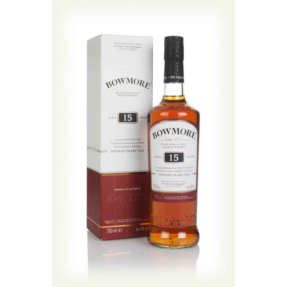 Bowmore 15 Year Old Islay Single Malt Scotch Whisky 70cl