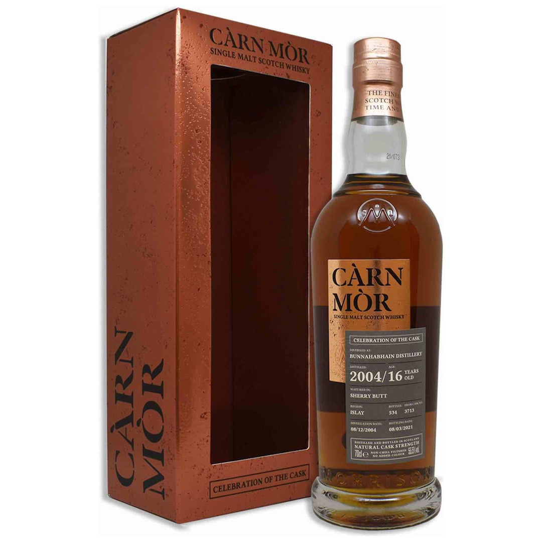 Carnmor Single Malt Scotch Whisky, Bunnahabhain Distillery 2004, 16 y, Sherry Butt, cask 3713