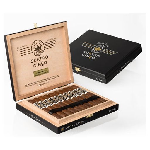 Joya de Nicaragua Cuatro Cinco Double Robusto, nicaraguan cigars, hand made cigars, box of 10 