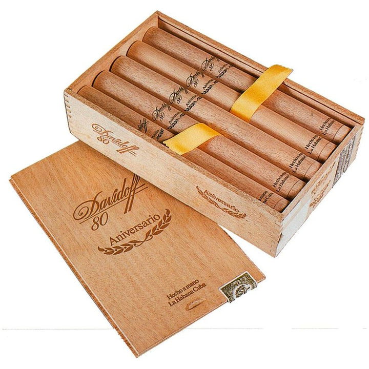 Davidoff 80 Aniversario 1986, vintage cigars, rare cigars, Cuban Davidoff