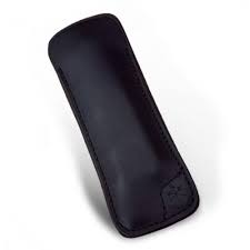Les Fines Lames Sheath Le Petit - Black, cigar accessories, leather knife case