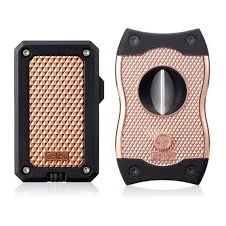 Colibri gift set, cigar accesories, cigar cutter, cigar lighter
