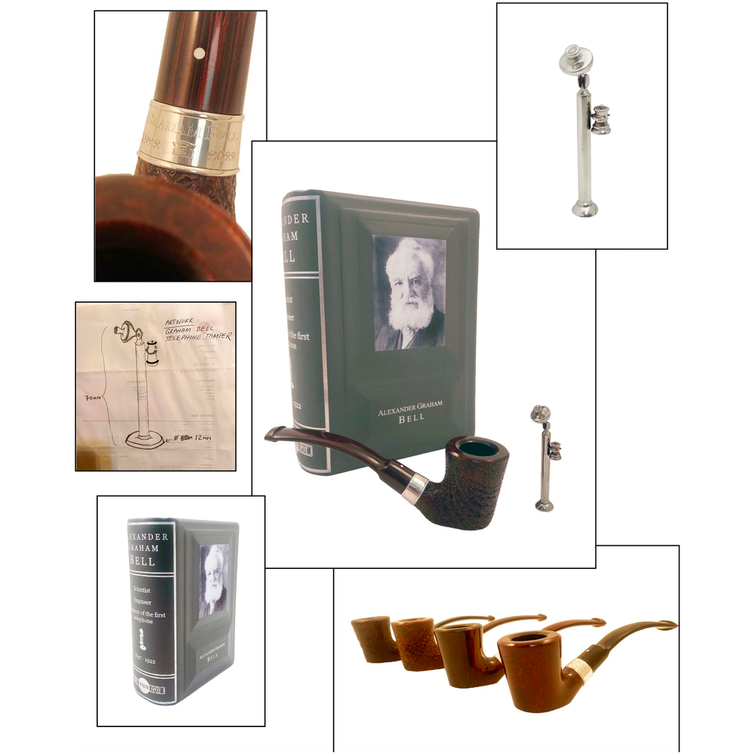 Alfred Dunhill Graham Bell Pipe Cumberland