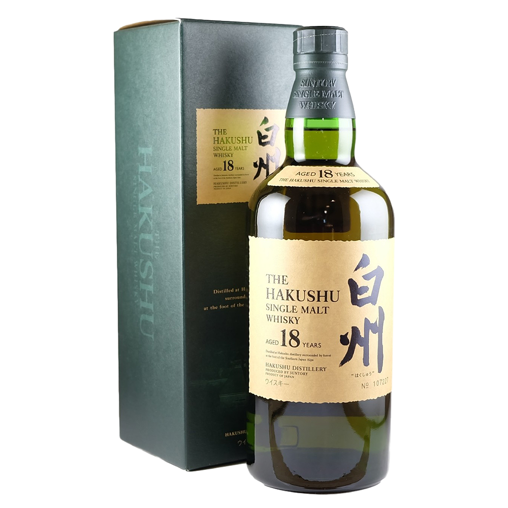 Suntory Hakushu Japanese Single Malt Whisky 18yo