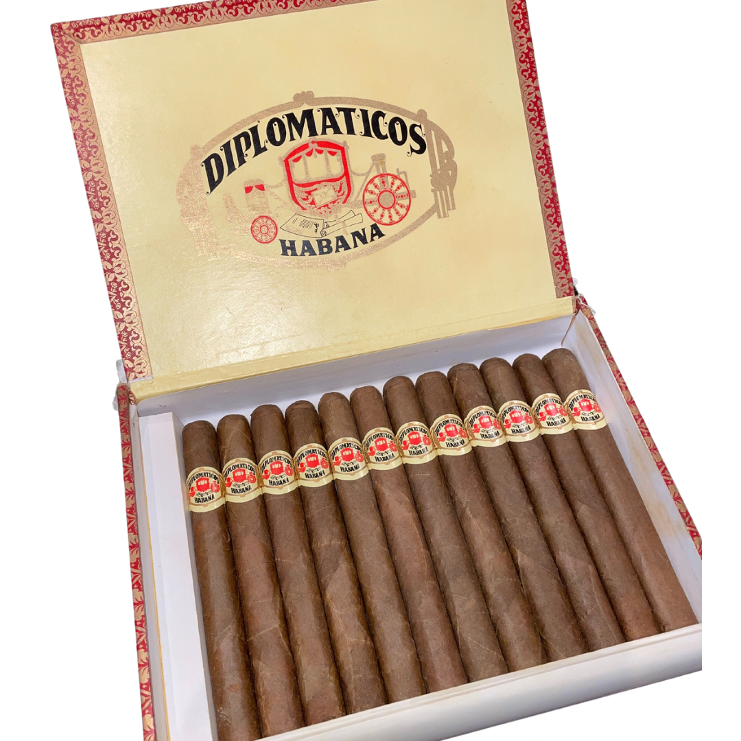 Diplomaticos No.3 2001, rare and vintage cigars, cuban cigars, hand made cigars, box of 25