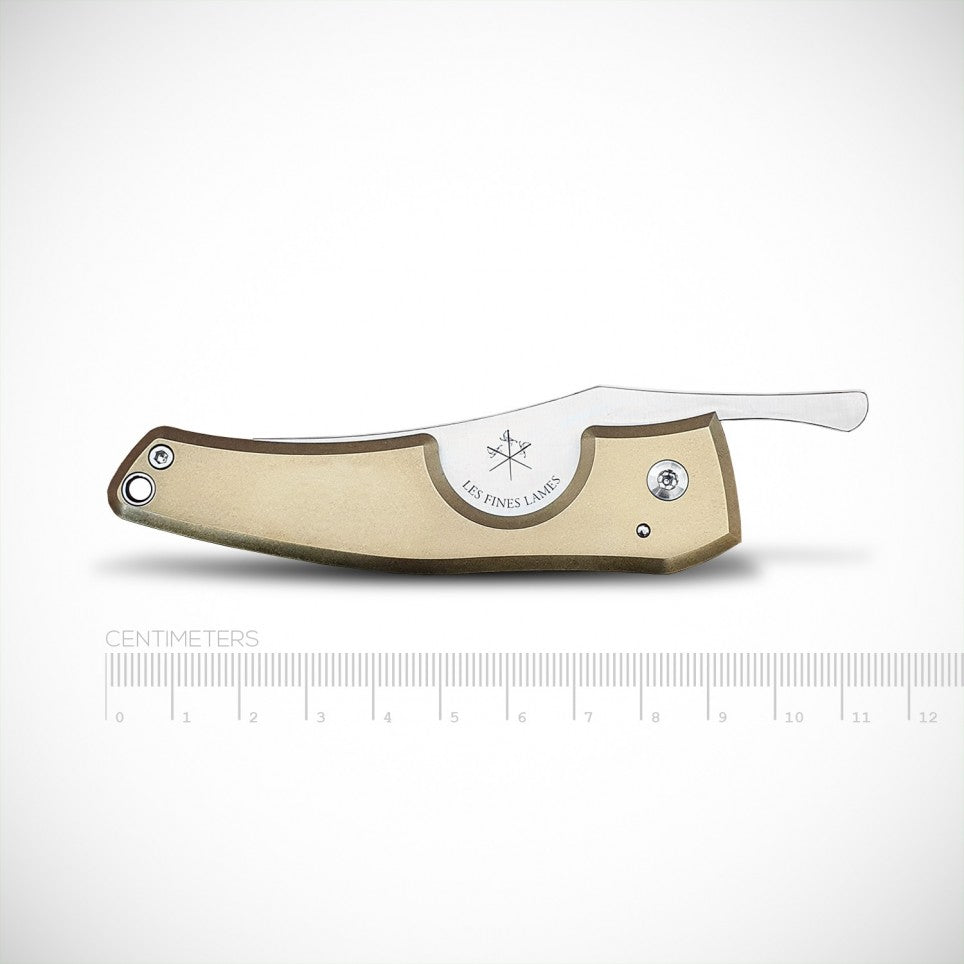 Les Fines Lames Le Petit - Brass, cigar accesories, cigar cutter, cigar knife