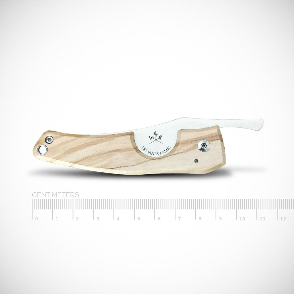 Les Fines Lames Le Petit - Olive Wood, cigar accesories, cigar cutter, cigar knife