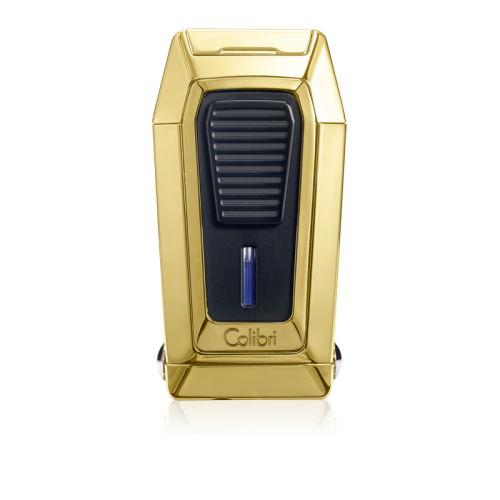 Colibri Quantum Lighter Gold &amp; Black, cigar accessories, cigar lighter 