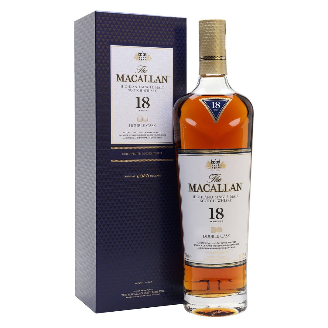 The Macallan Single Malt Scotch Whisky 18 Years Double Cask