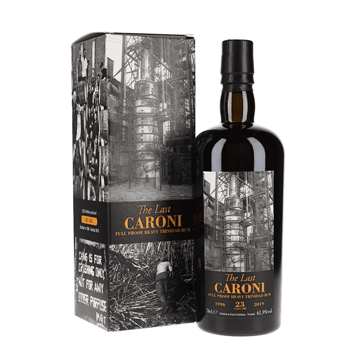 Caroni The Last 23 Year Old 1996 Full Proof Dark Rum 70cl