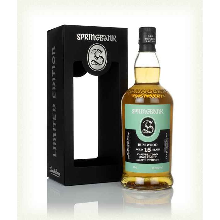 Springbank Rum wood 15 Years Aged 70cl