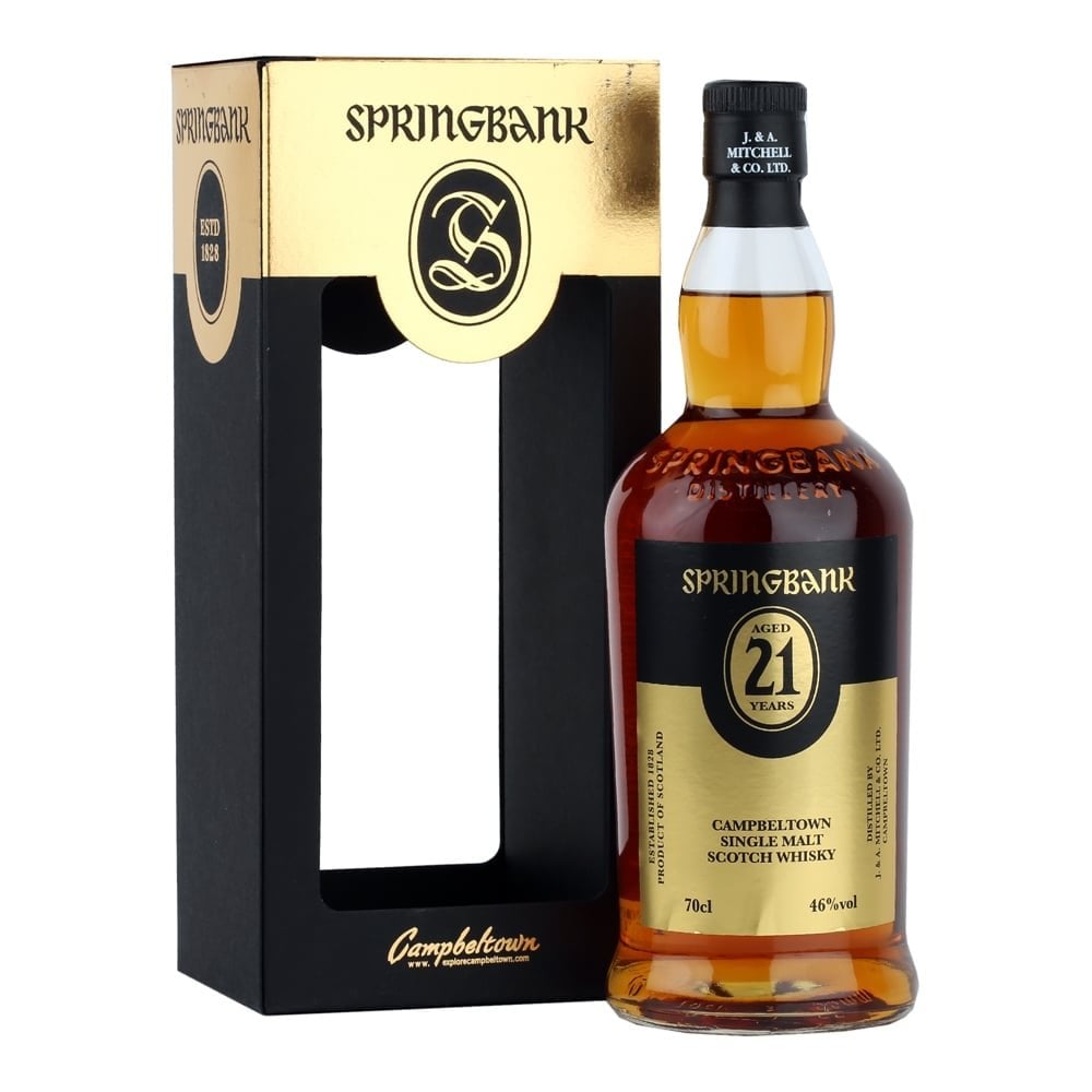 Springbank 21 Year Old Campbeltown Single Malt Scotch Whisky