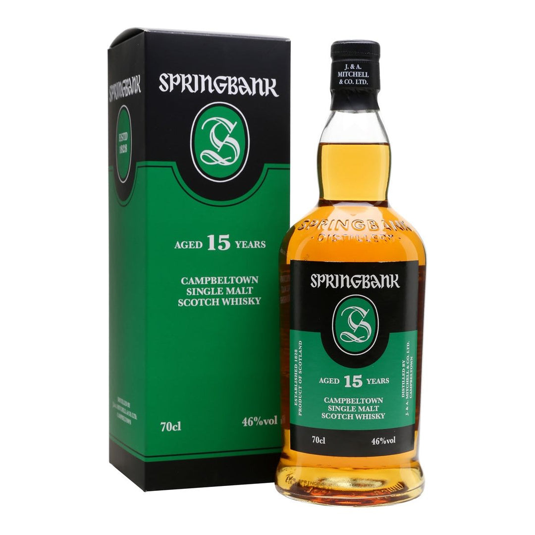Springbank Aged 15 years Campbeltown Single Malt Scotch Whisky