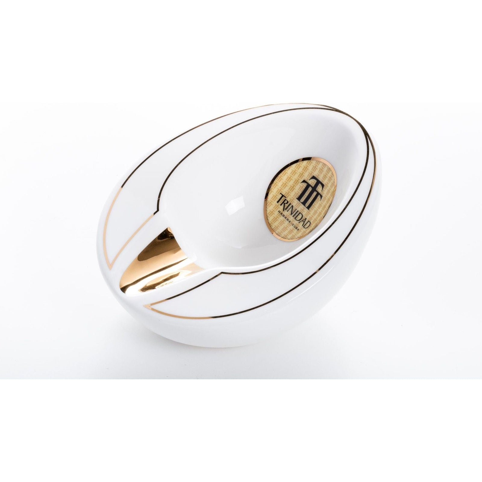 Trinidad Ashtray Porcelain 1 Cigar Ashtray